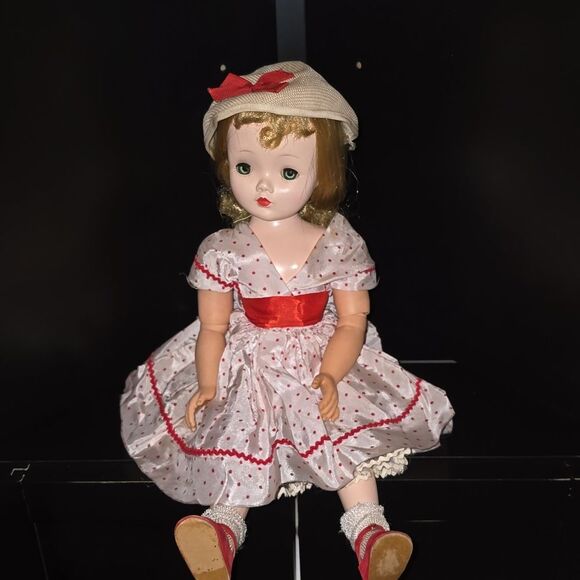Vintage MADAME ALEXANDER 1950's Doll "Winnie" 20' H, Excellent Cond! - Picture 10 of 15